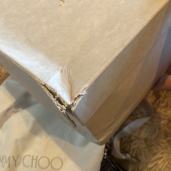 NEW | JIMMY CHOO Krissy 100 Embellished Velvet Sandal Heels Dark Mink | 37 | 6.5 - Picture 13 of 15